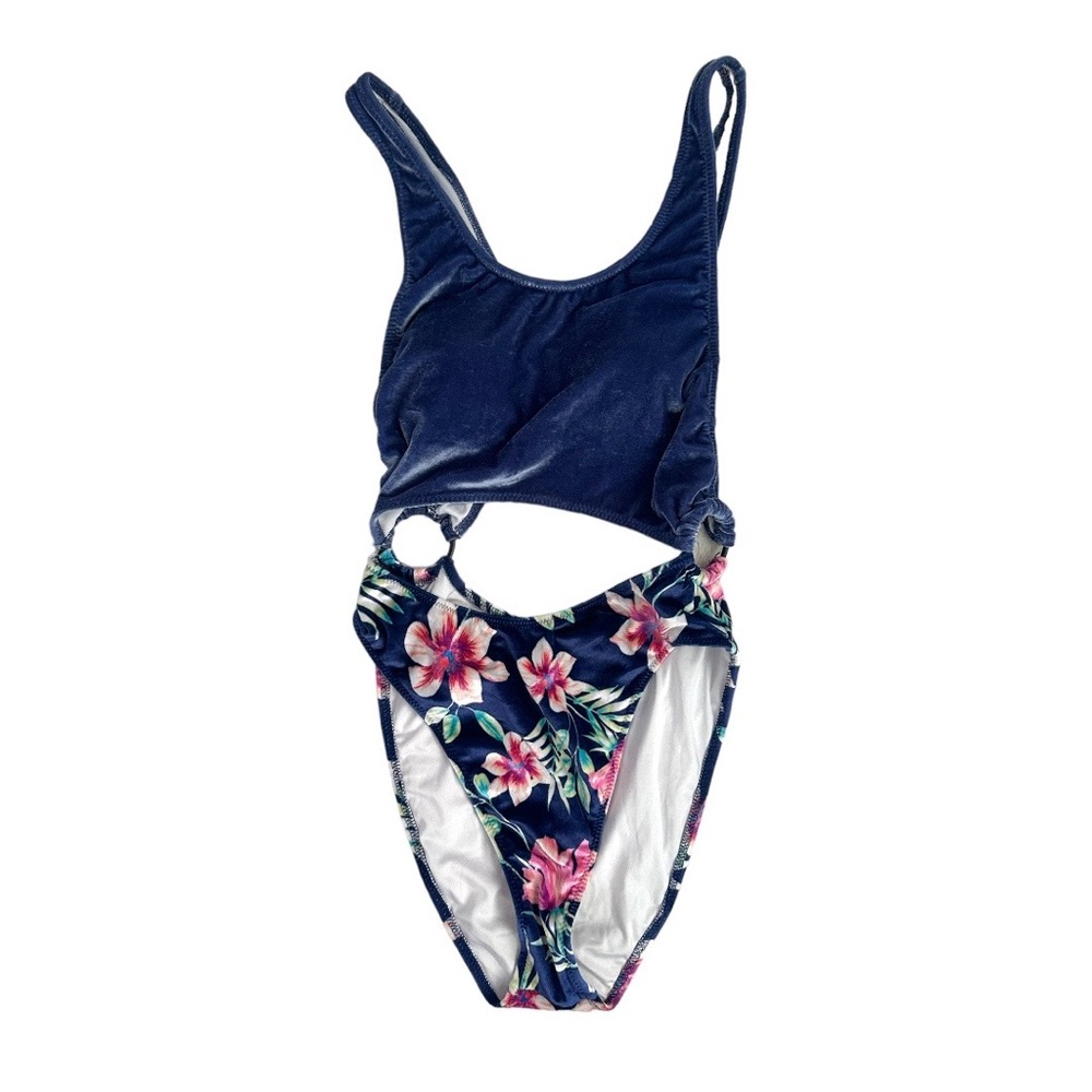 Victoria’s Secret Velvet Cut Out One Piece Swimsuit